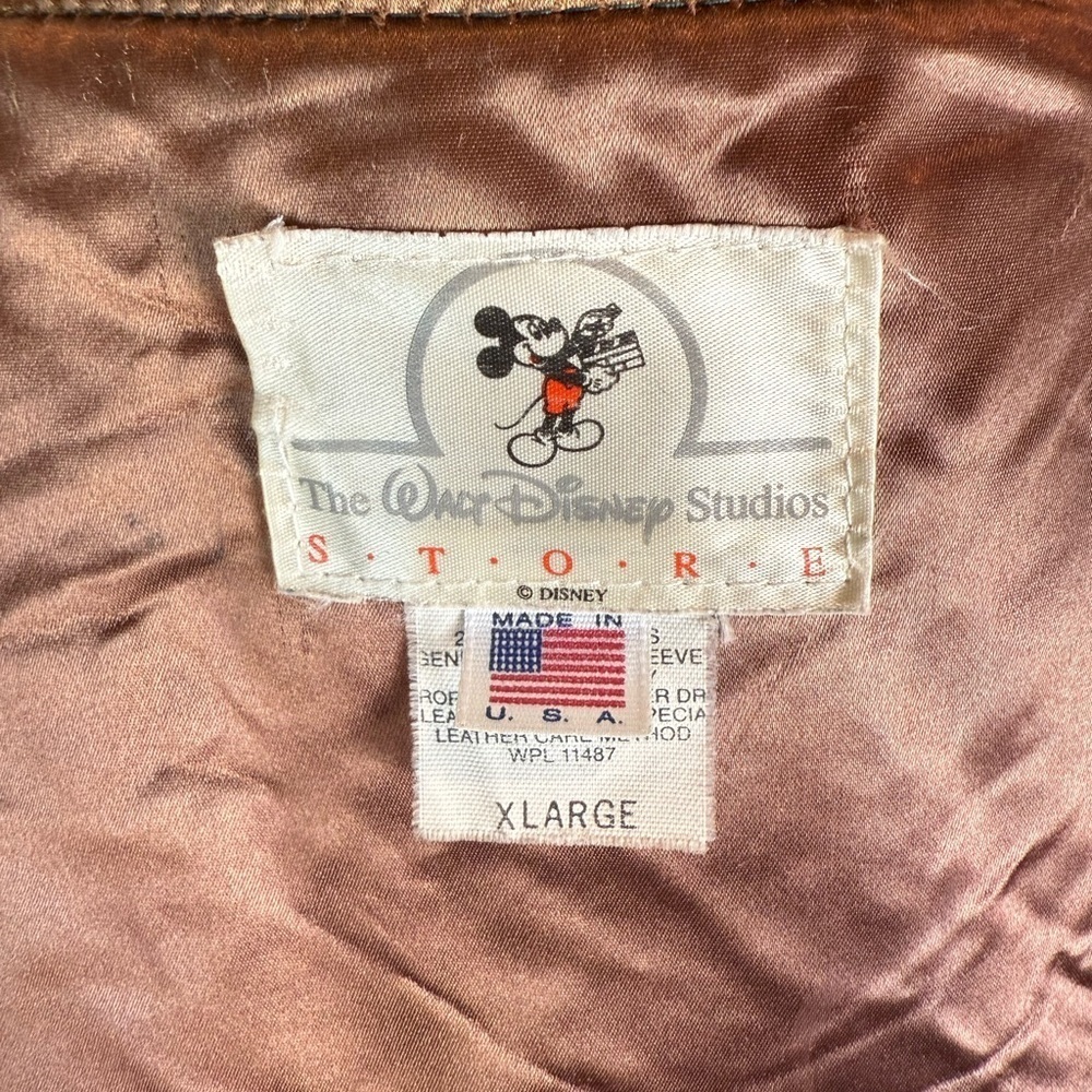 Disney Varsity Jacket in Forest Green and Cream oversized XL, wool - Picture 17 of 17